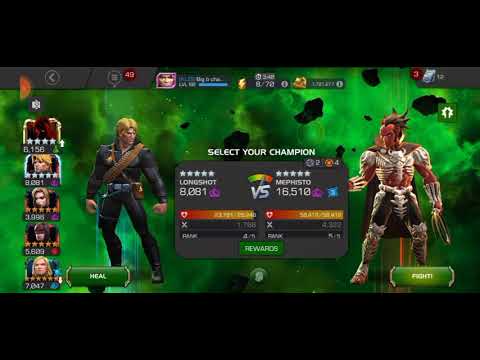 How to easily defeat mephisto with 4*  #gaming   #marvelcontestofchampions#skills