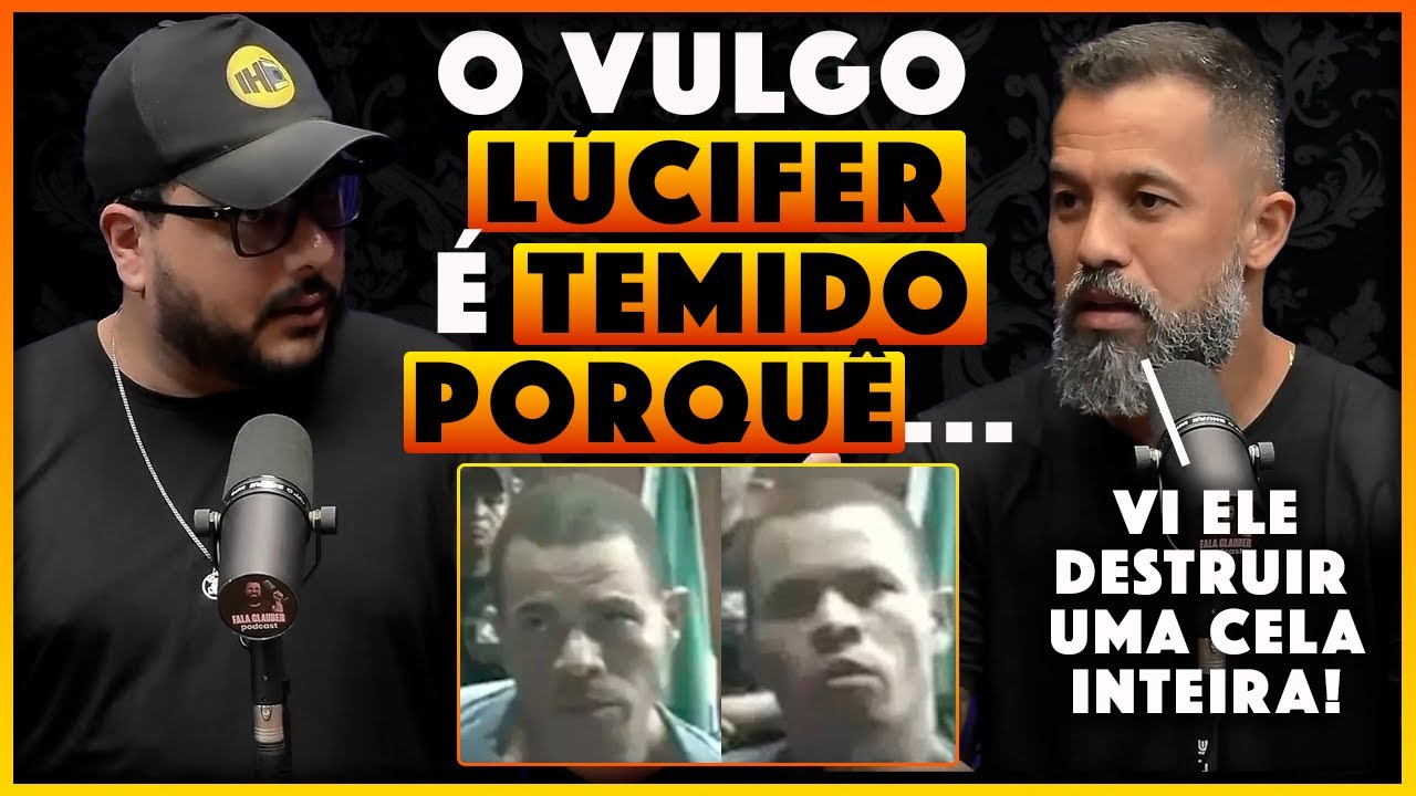 Até os MAIS PERIGOSOS TEMEM o vulgo LÚCIFER - FALA GLAUBER PODCAST