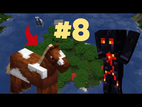 Ho addomesticato un cavallo nella mia vanilla! - Minecraft ObsidianCraft #8