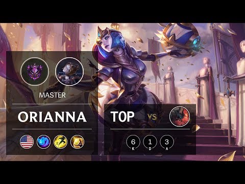 Orianna Top vs Aatrox - NA Master Patch 9.6