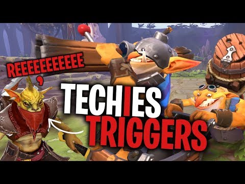 Techies Makes Bounty Hunter ANGUREEE! - DotA 2 Funny Moments