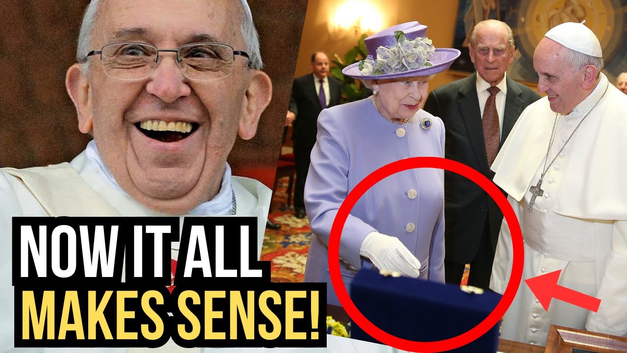 At The Pope’s Funeral, Everyone Remembered His Gift To The Queen—And Gasped!