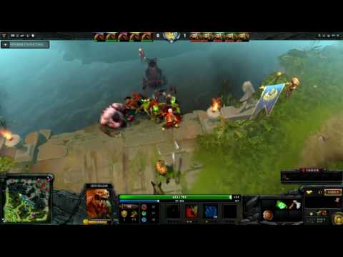 Pudge VS Lifestealer Dota 2 only mid Battle