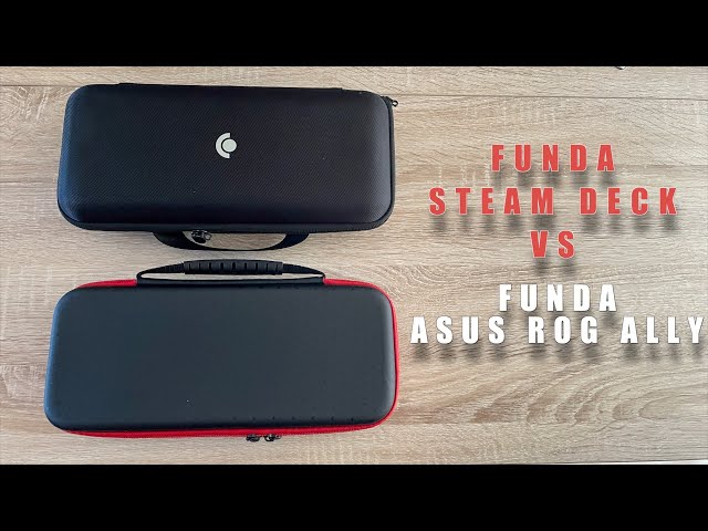 Vídeo relacionado con JSAUX Funda para Steam Deck/ROG Ally, Funda Rígida Protectora con Cargador Integrado y Estación de Acoplamiento, Bolsa de Viaje Portátil para Steam Deck OLED/ROG Ally X - BG0106X