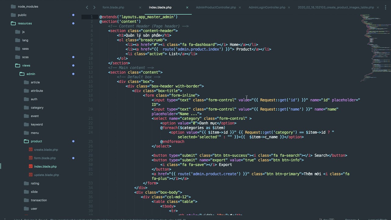[Seri] - Website đồng hồ - Xoá hoạc update album ảnh sản phẩm - P3