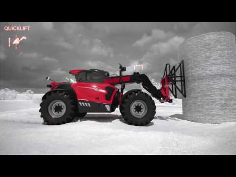 "Intelligent Hydraulics" functions on the new Manitou MLT NewAg range