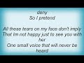 Bangles - Ask Me No Question Lyrics