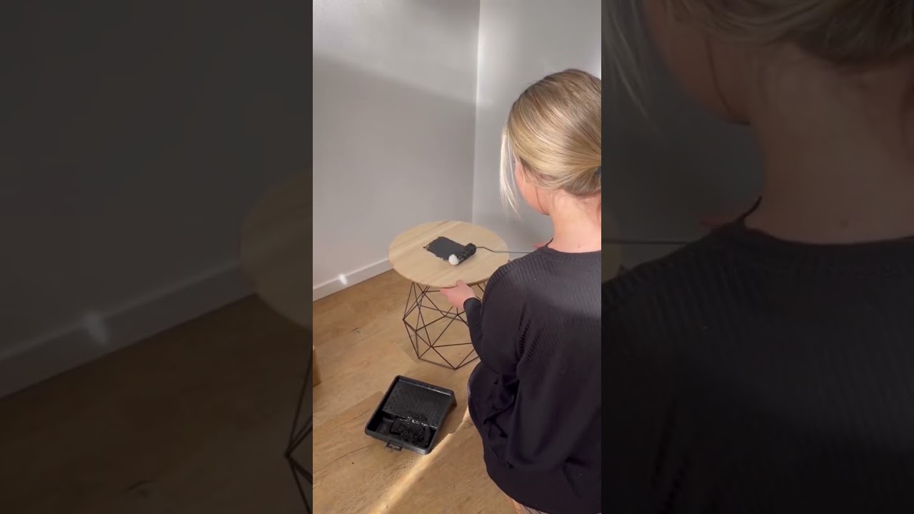 VIRAL DIY IKEA Sidetable hack! So cheap and super easy! ✨