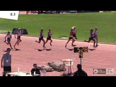 11 20am GIRLS U13 100M