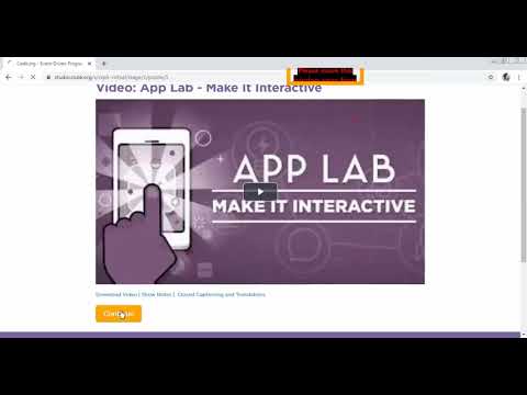 Event-Driven Programming in App Lab: Lesson-1 Intro to App Lab