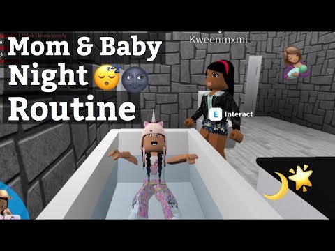 Roblox Bloxburg Mom Baby Night Routine Apphackzone Com - school night routine roblox bloxburg youtube