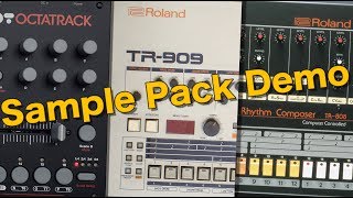 Video thumbnail for Octatrack 808 & 909 GoldBaby Elektron Sample Pack Demo by Mamotreco
