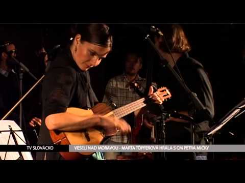 TV Slovácko: Veselí nad Moravou - Marta Töpferová s cimbálovkou
