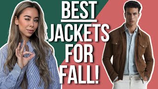 6 Fall Jackets That EVERY Man Needs | Mens Fashioner | Ashley Weston