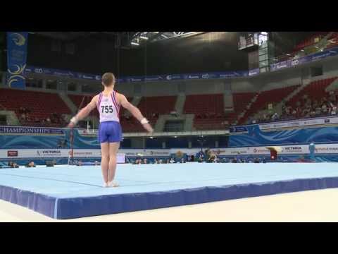 Nile Wilson - floor - All Around - 2014 Junior Euros
