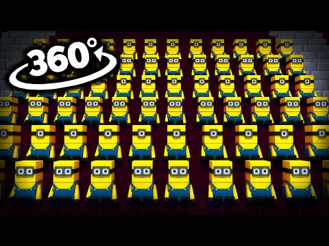 Minions: The Rise of Gru - VR/360° Video at the Cinema(Minecraft)
