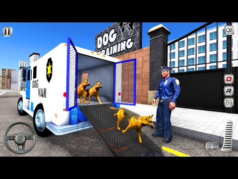 Police Dogs Van Driver Duty - Transport Truck Simulator 21 - Android Gameplay