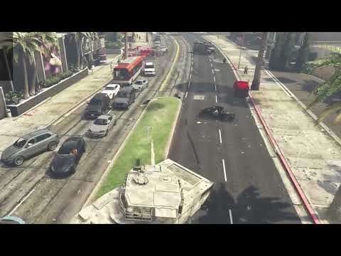 How to Launch Vehicles with the Rhino Tank [GTA 5 Details & Bugs You Didn't Know]