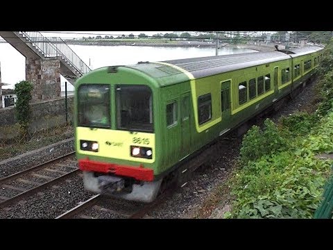 Irish Rail 8510 Class Dart Train number 8615 - Salthill & Monkstown, Dublin