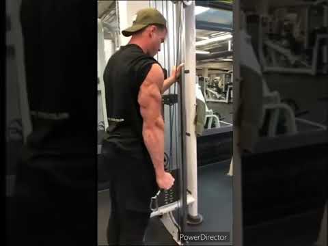 CAIKE PRO TREINANDO TRÍCEPS FIBRANDO TUDO ANTES DO OLYMPIA ⭕️ | BODYFITLIONS