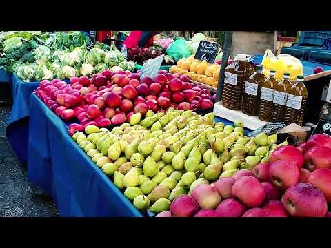Grocery Shopping at Nea Smyrni's Laiki Agora - a day in my life vlog