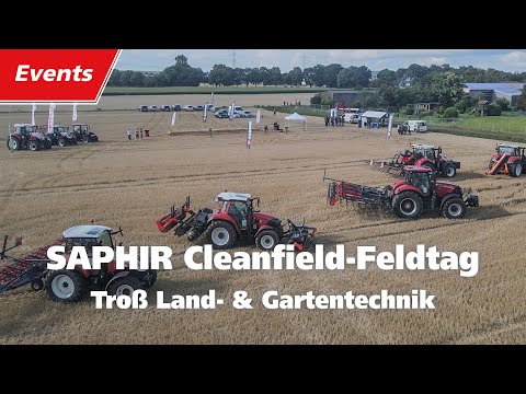 | SAPHIR Cleanfield-Bodenbearbeitungsfeldtag | Firma Troß Land- & Gartentechnik