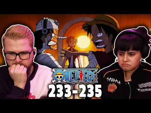 ONE PIECE Ep 233-235 REACTION | USOPP! 🥺🥺