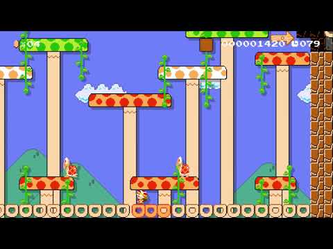 Captain Toad (CAN'T) Jumps Home by thez - SUPER MARIO MAKER - NO COMMENTARY 1ax