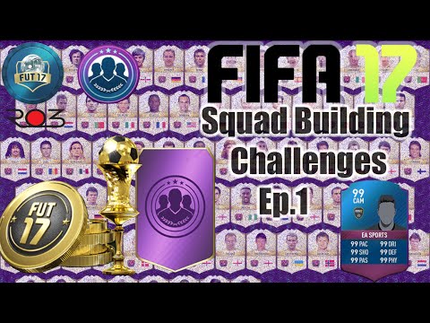 Fifa 17 Episode 1! Squad Building Challenges!