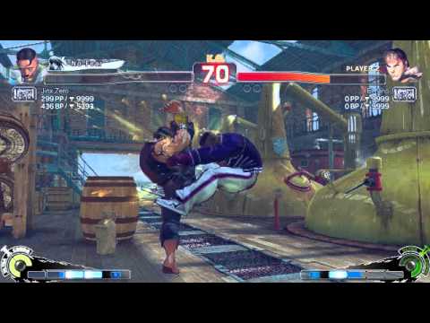 Newbie plays: Ultra Street Fighter IV battle: Dudley vs Ryu