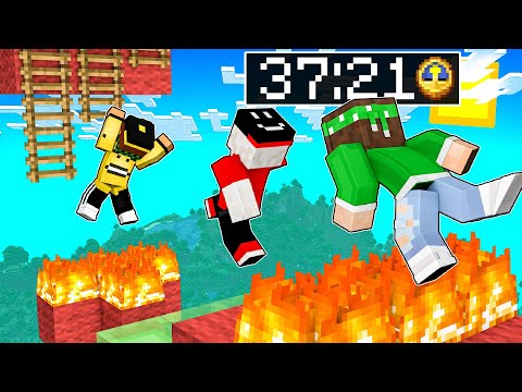 PORTO I MIEI AMICI nel PARKOUR della MORTE DI MINECRAFT