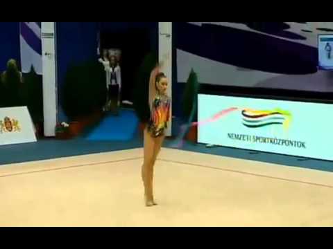 Katsiaryna Halkina Ribbon EF - WC Budapest 2015