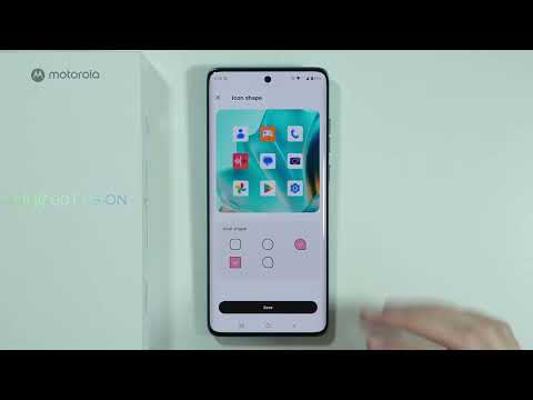 Motorola Edge 60 Fusion: How to Change Icon Shape