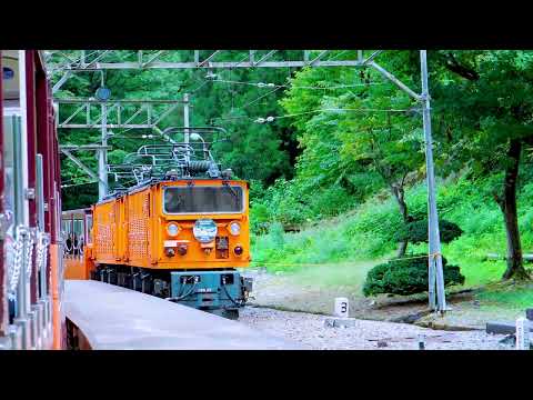 黒部峡谷トロッコ電車運行中　【2025春夏】