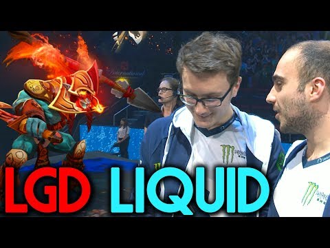 LIQUID VS LGD - Lower Bracket Finals The International 2017 Main Event