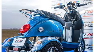 TNR 3Wheeler (TRIKE) Electric Scooter for PwD, Old & Infirm Riders || Mega Power, Jammu