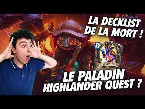 LE PALADIN HIGHLANDER QUEST DE SHINRAE89 ! ▶ TORLK ET LA DECKLIST DE LA MORT #21