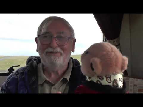Outer Hebrides Adventure Part 3  Visit 3 islands I celebrate my 82nd Birthday & a Lady sings for me