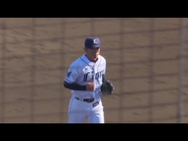 【春季キャンプ】ライオンズの期待のルーキー・田村の力強い投球!!