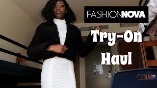 Try-On Haul ! Ft. FashionNova & PrettyLittleThing