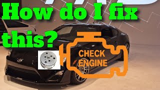 how to fix check engine light FRS BRZ FA20 p0016,p0017,p0018,p0019