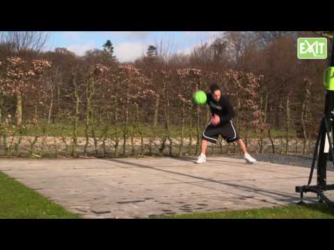 Передвижная баскетбольная система Exit Toys - Видео 1