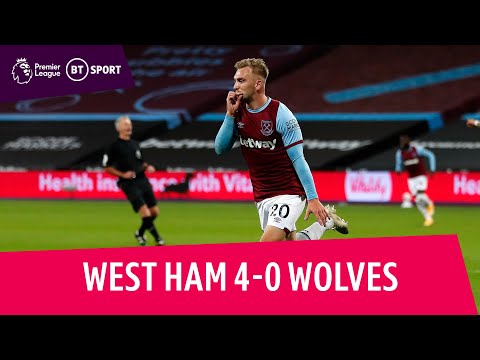 West Ham v Wolves (4-0) | Premier League Highlights