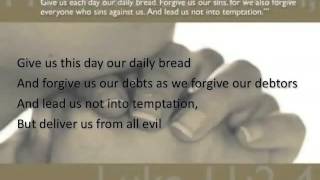 The Lord's Prayer ~ Anne Murray ~ lyric video