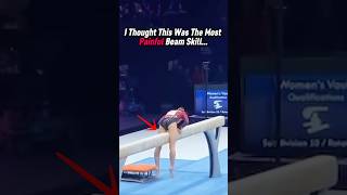 Adding on that full twist is CRAZY😭 #gymnastics #beam #gymnast #skills #painful