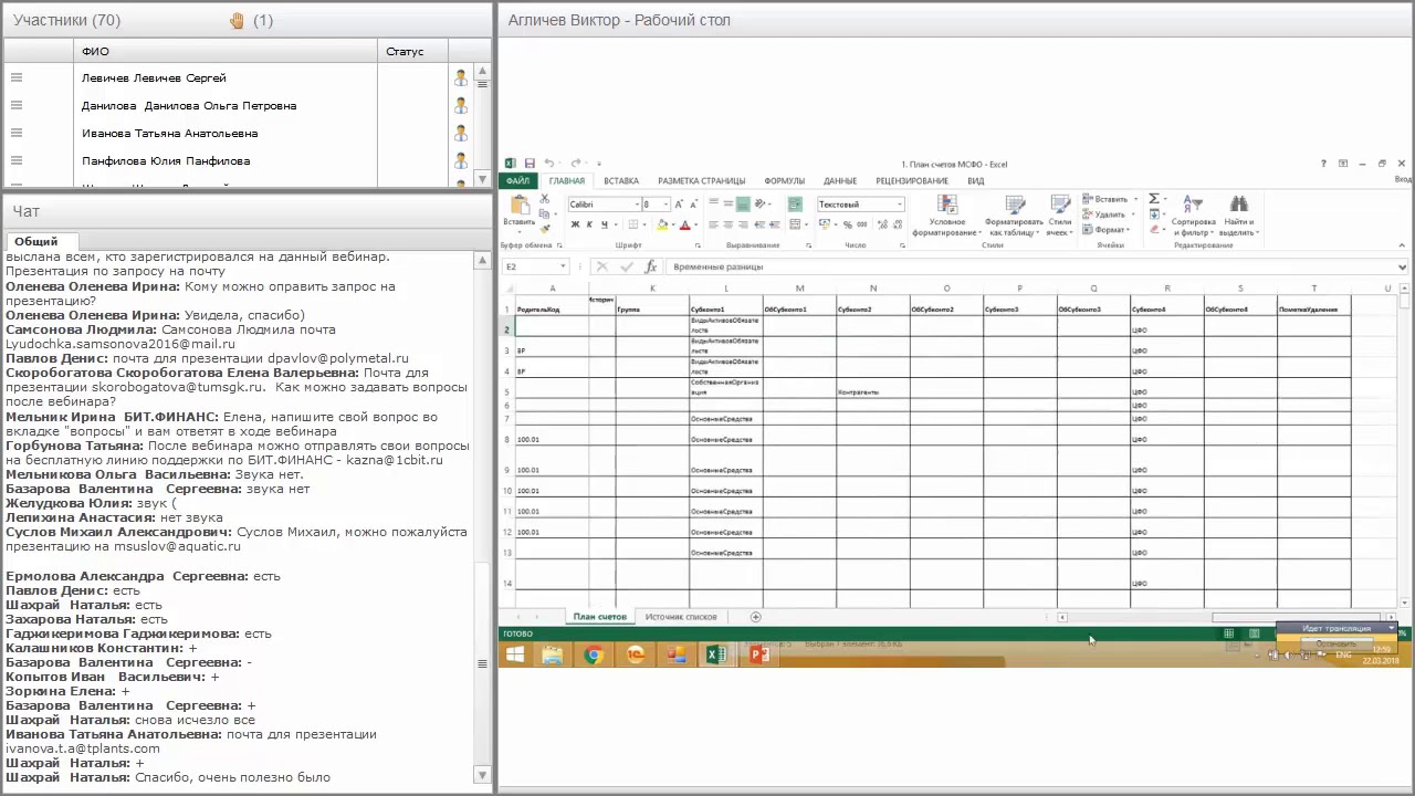 Вебинар 2.  Схемы внедрения подсистемы «МСФО»