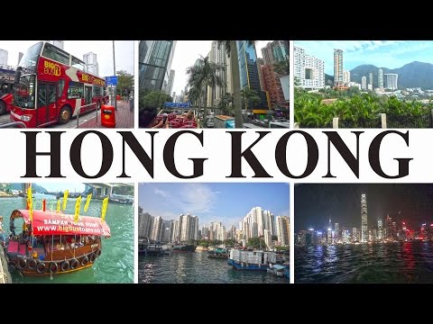 Hong Kong - Big Bus And Boat Tour 4K