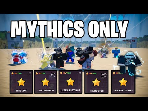INK GAME But Everyone Has MYTHICS POWERS (ROBLOX)
