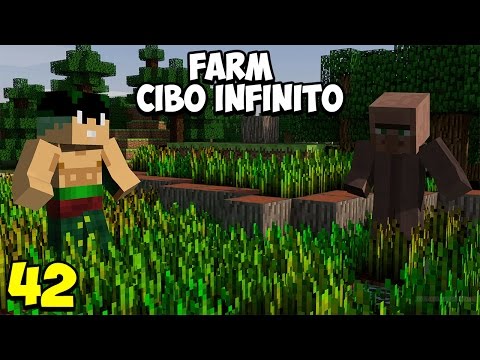 FARM DI CIBO INFINITA - SCHIAVIZZIAMO I VILLICI ! Minecraft ita - IL MONDO DI ALEK Ep.42