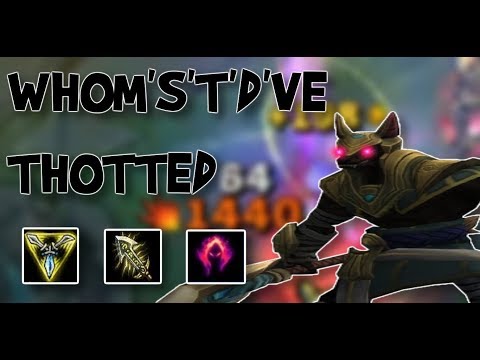 THOT PATROL NASUS | DARK HARVEST ONE-SHOT NASUS | INSANE CRITS